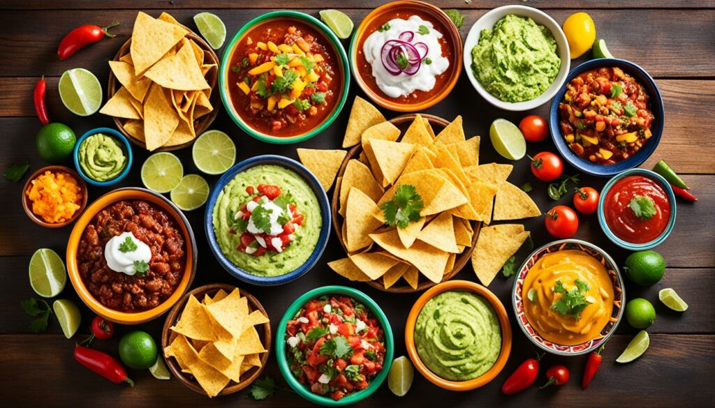 Mexicaanse keuken en nacho's